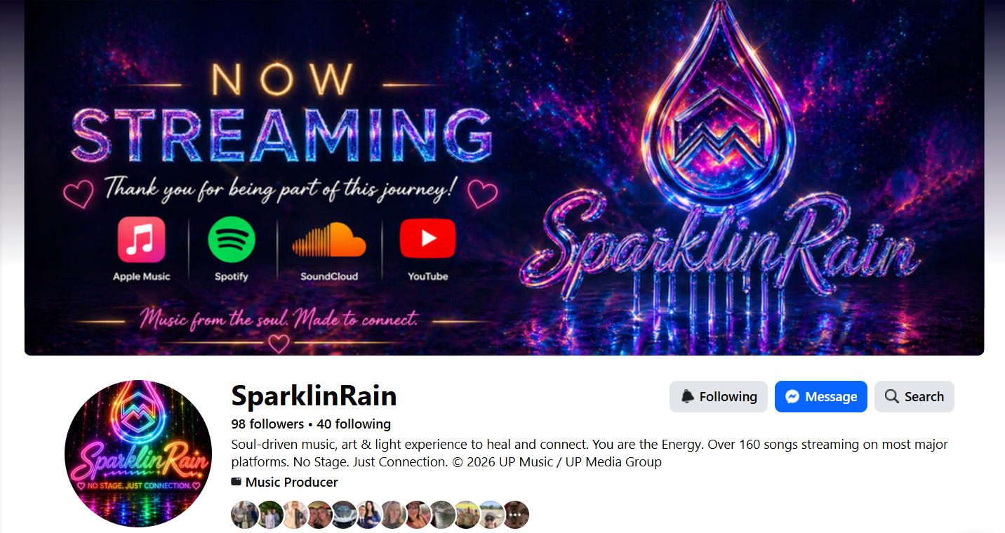 SparklinRain on Facebook